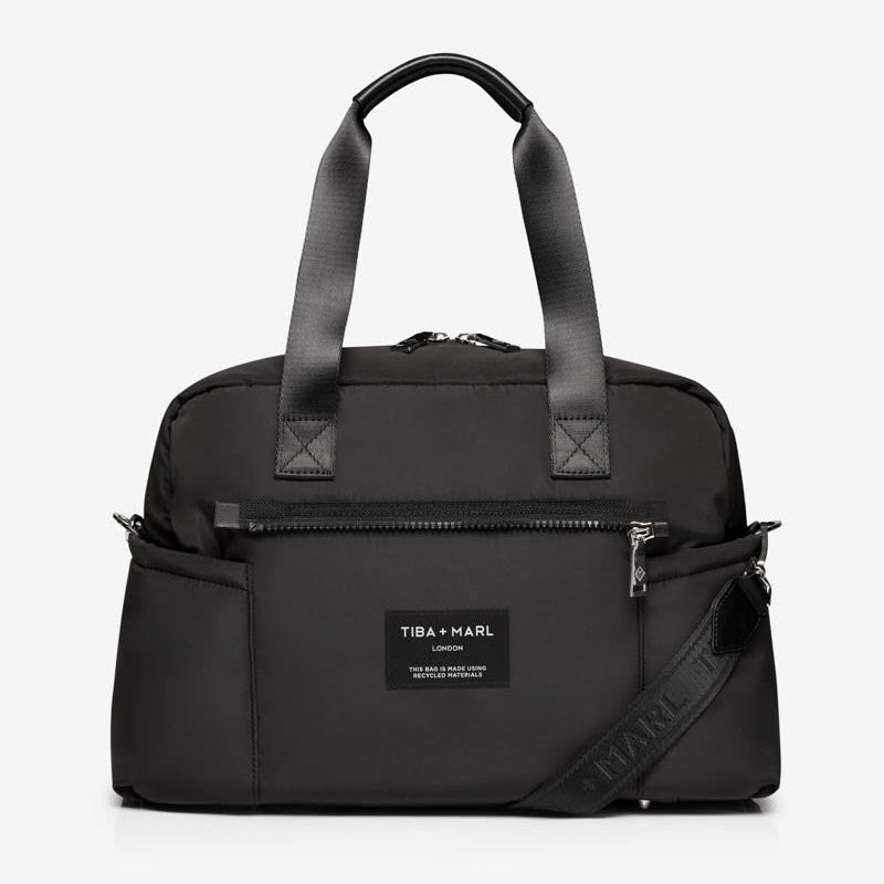 Phoenix Eco Holdall Changing Bag Black - Mabel & Fox