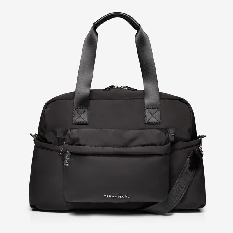 Phoenix Eco Holdall Changing Bag Black - Mabel & Fox