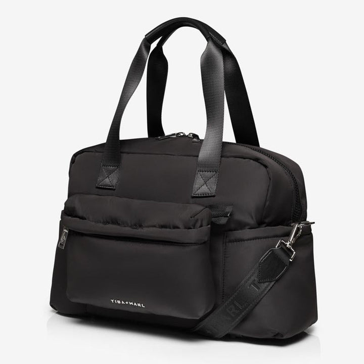 Phoenix Eco Holdall Changing Bag Black - Mabel & Fox