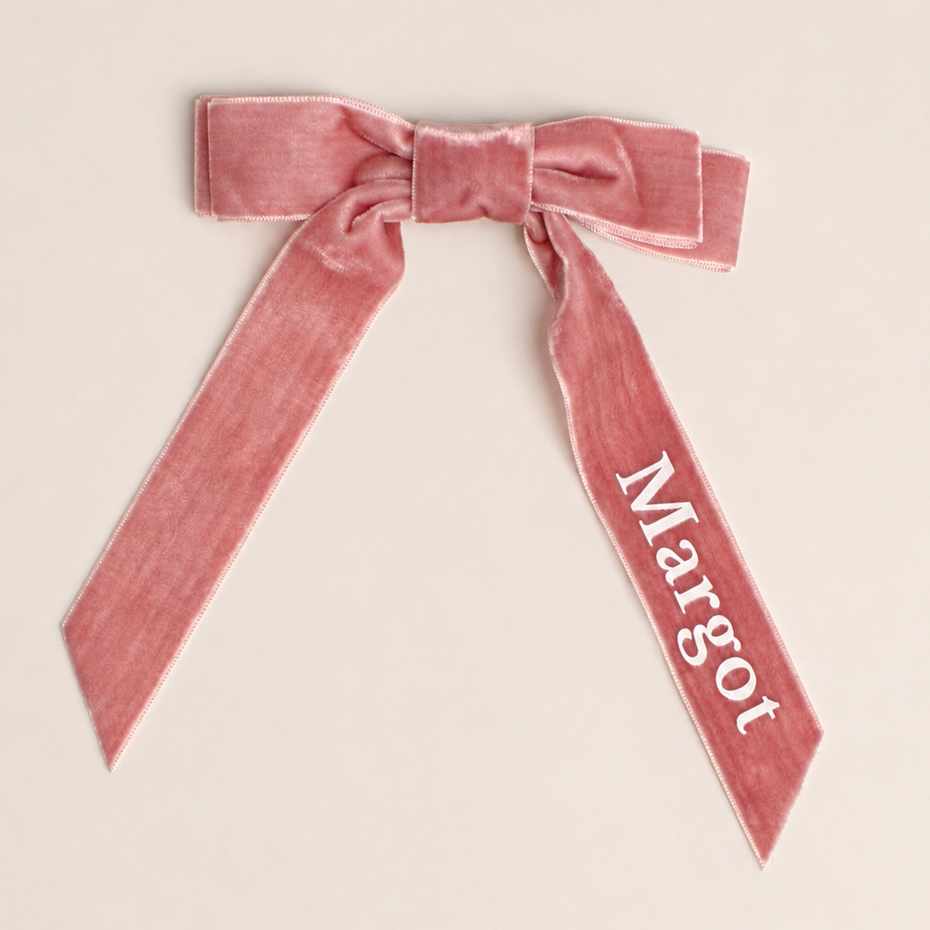 Mabel & Fox - Personalised Name Hair Bow Clip