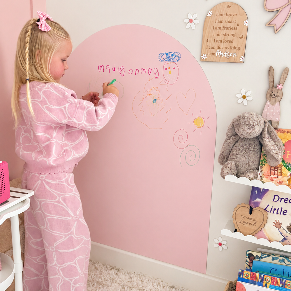 Mabel & Fox - Magnetic Wall Decal - Pink