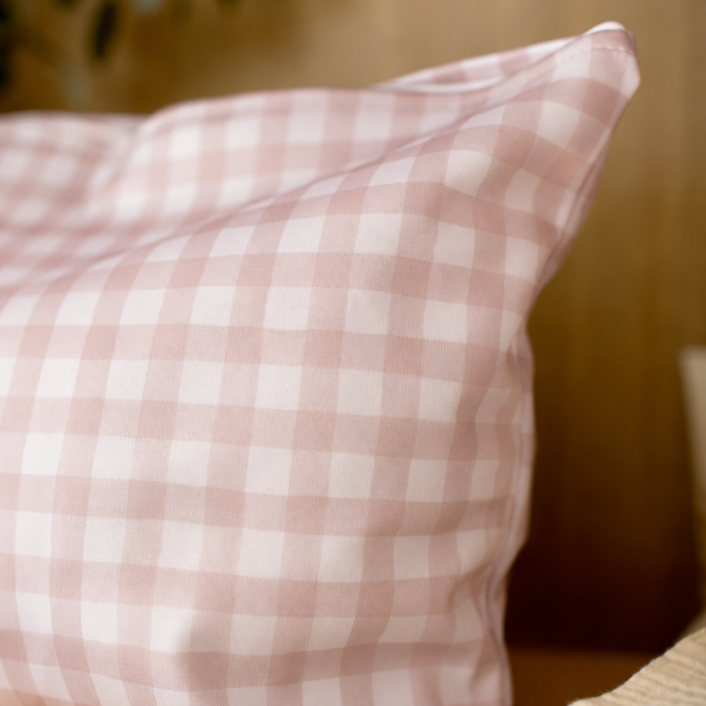 Mabel & Fox - Large Wet Bag - Pink Gingham
