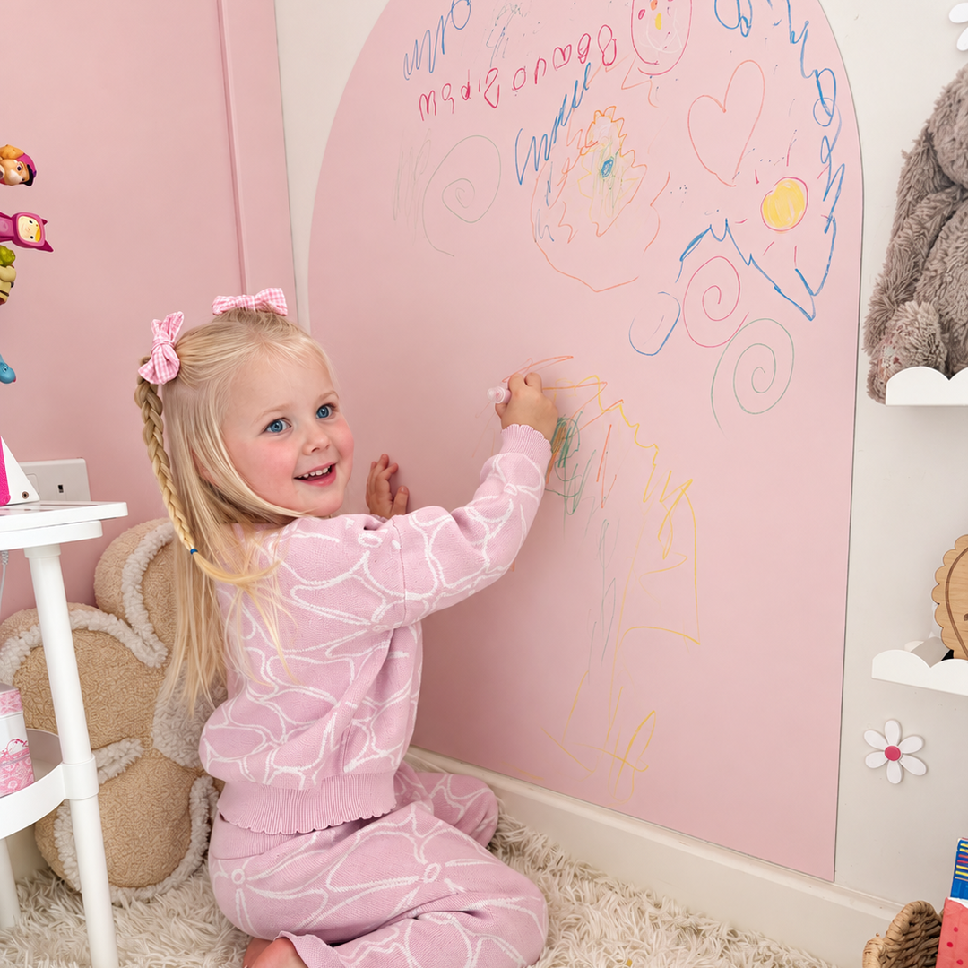 Mabel & Fox - Magnetic Wall Decal - Pink