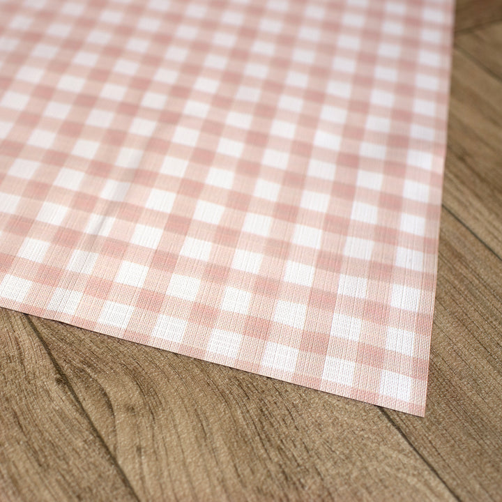 Mabel & Fox - Splash Mat - Blush Gingham