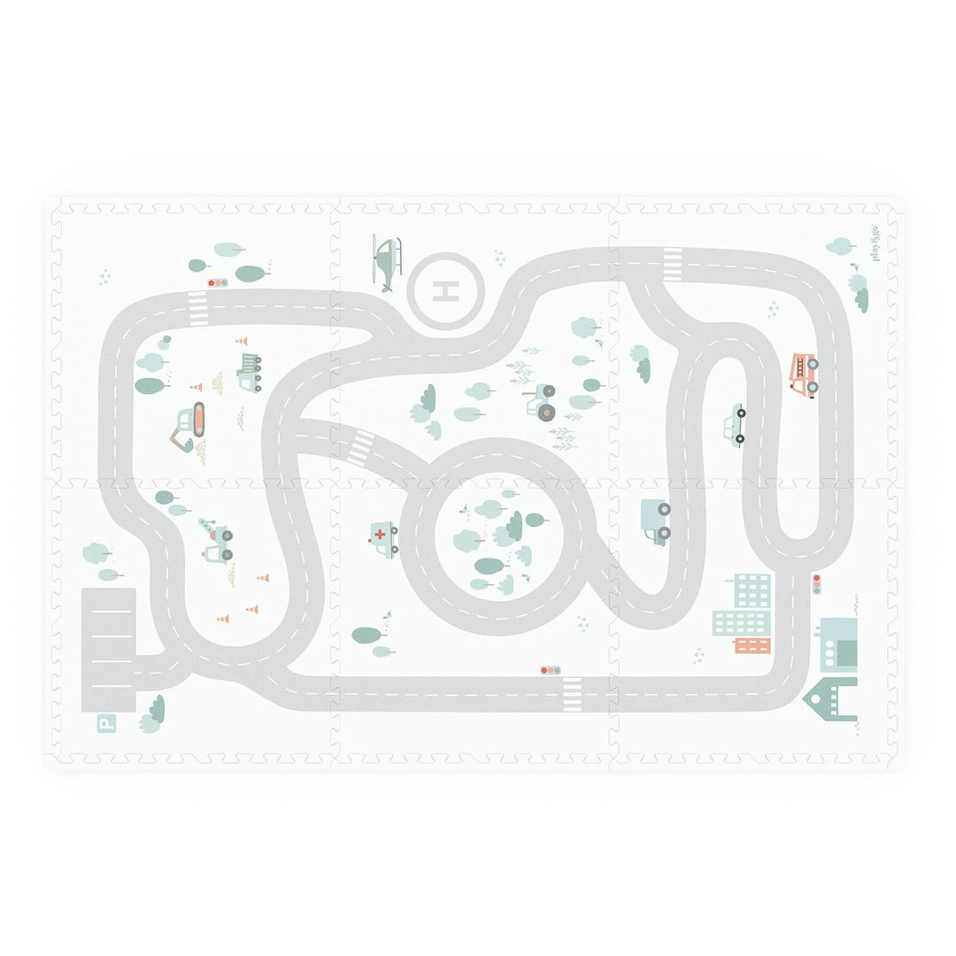 Play & Go - 3 in 1 Activity Playmat - Roadmap Design - Mabel & Fox