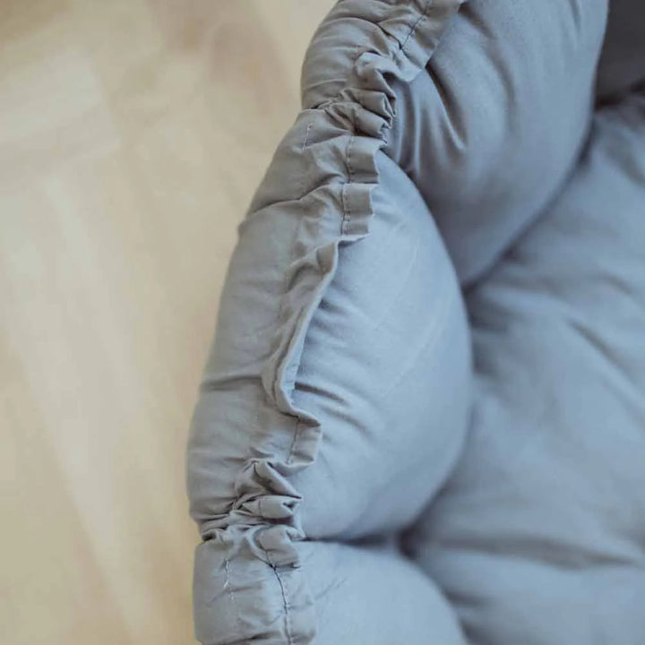 Play & Go - Soft Bloom Playmat - Dusty Blue - Mabel & Fox