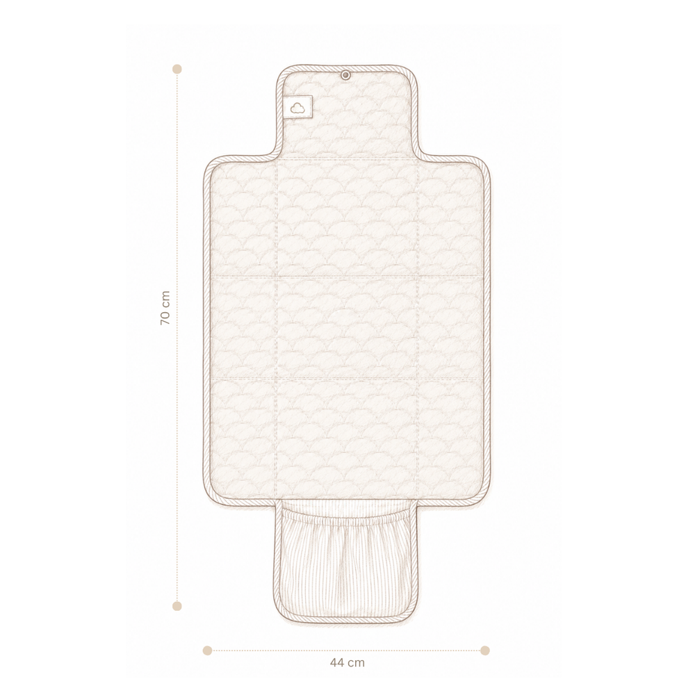 Cam Cam Copenhagen – Quilted Changing Mat – OCS Woodland