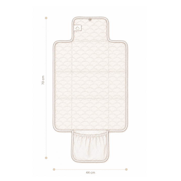 Cam Cam Copenhagen – Quilted Changing Mat – OCS Woodland