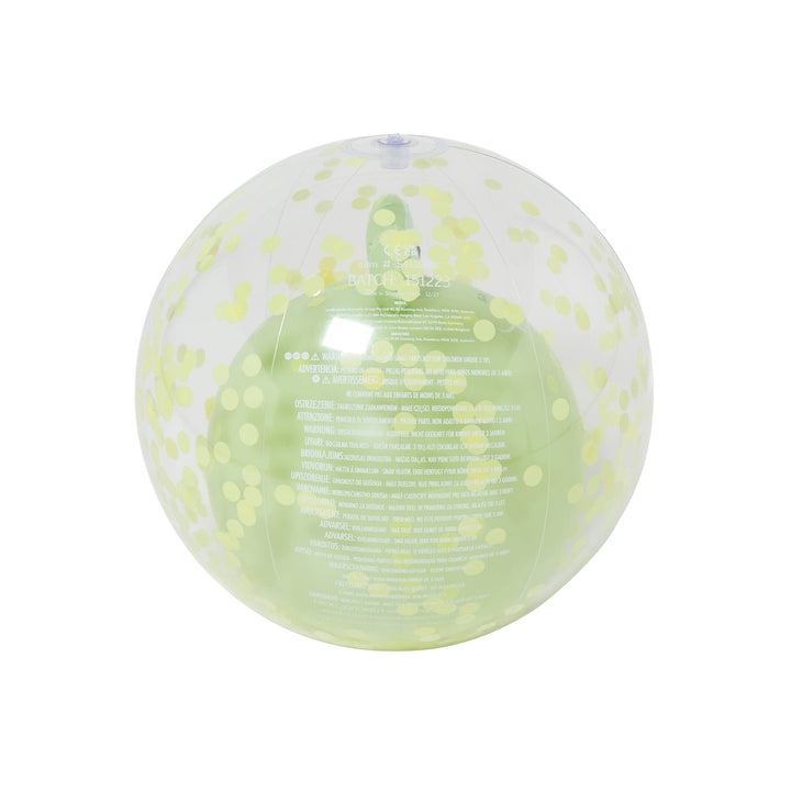 Sunnylife - 3D Inflatable Beach Ball - Cookie the Croc - Light Khaki