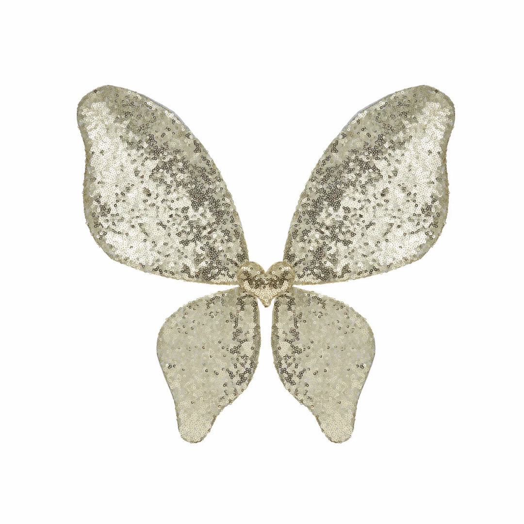 Mimi & Lula - Sparkle Sequin Wings - Gold