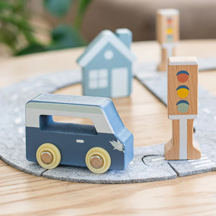 Speedy Monkey - Car Track Puzzle - Mabel & Fox