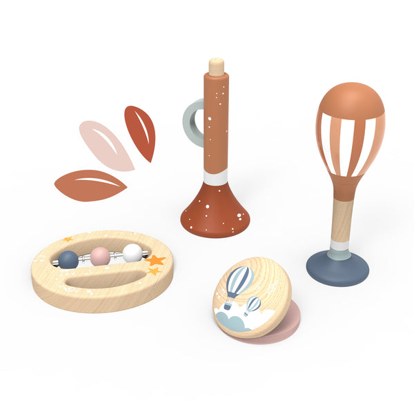Speedy Monkey - Wooden Musical Instrument Set - Sky Melody (S)