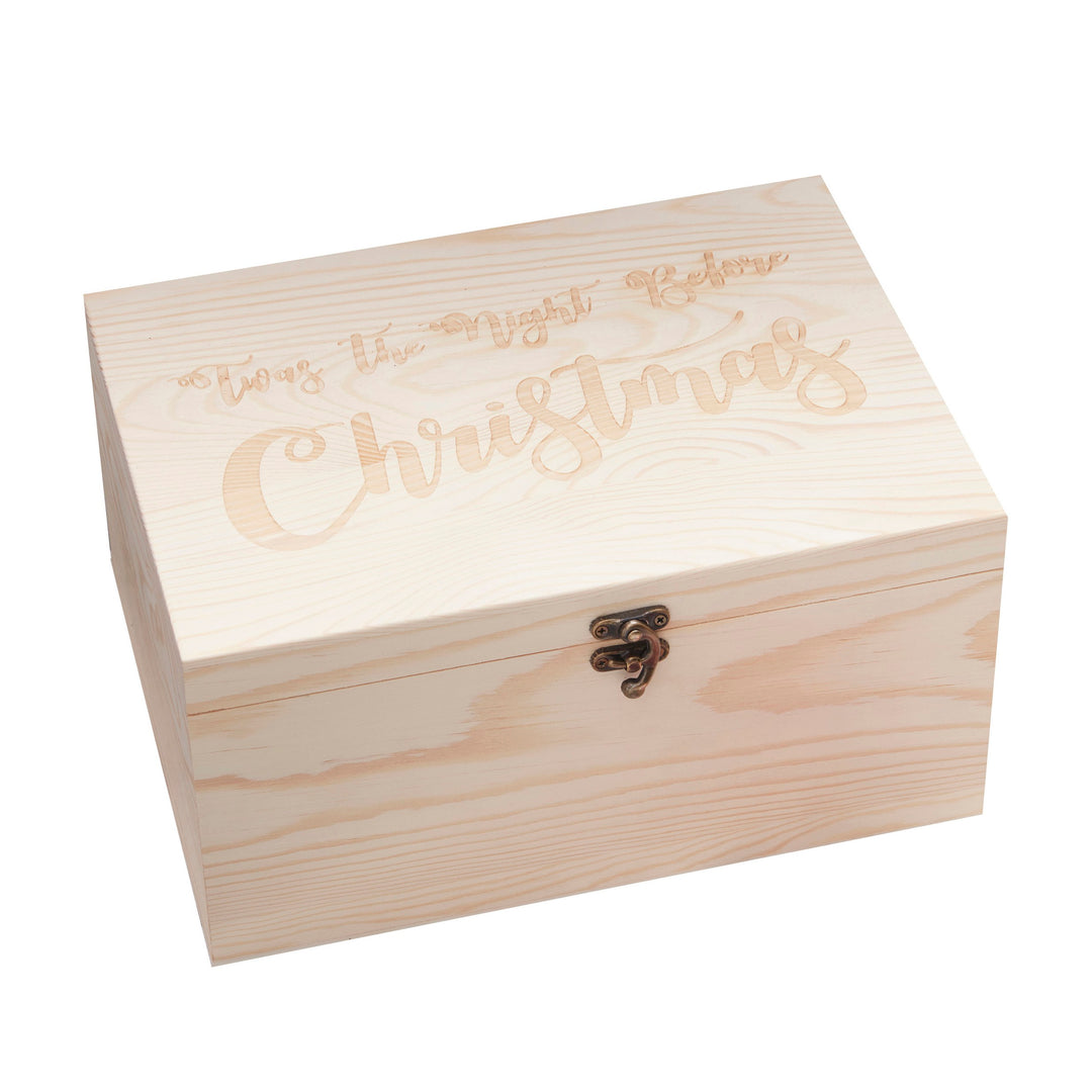Ginger Ray - Wooden Christmas Eve Box - Mabel & Fox