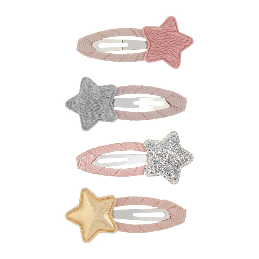 Mimi & Lula - Clic Clac Hair Clips - Sugarplum Tokyo Star (4 Pack)