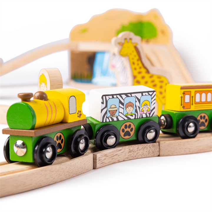 Bigjigs Toys - Safari Train Set