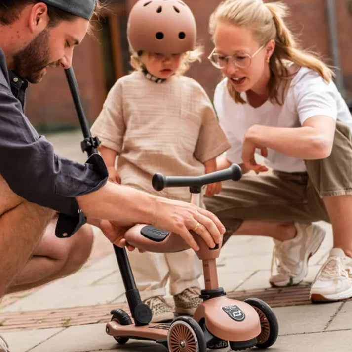 Scoot & Ride - Highwaykick 1 Push & Go - Mocha - Mabel & Fox