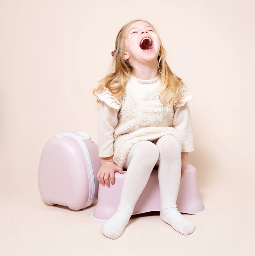 My Carry Potty - My Little Step Stool - Blush Pink - Mabel & Fox