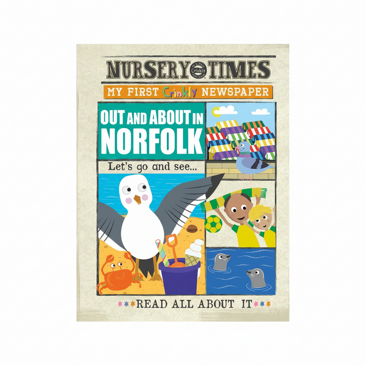 Jo & Nic's Crinkly Cloth Books - Out & About In Norfolk - *Exclusive*