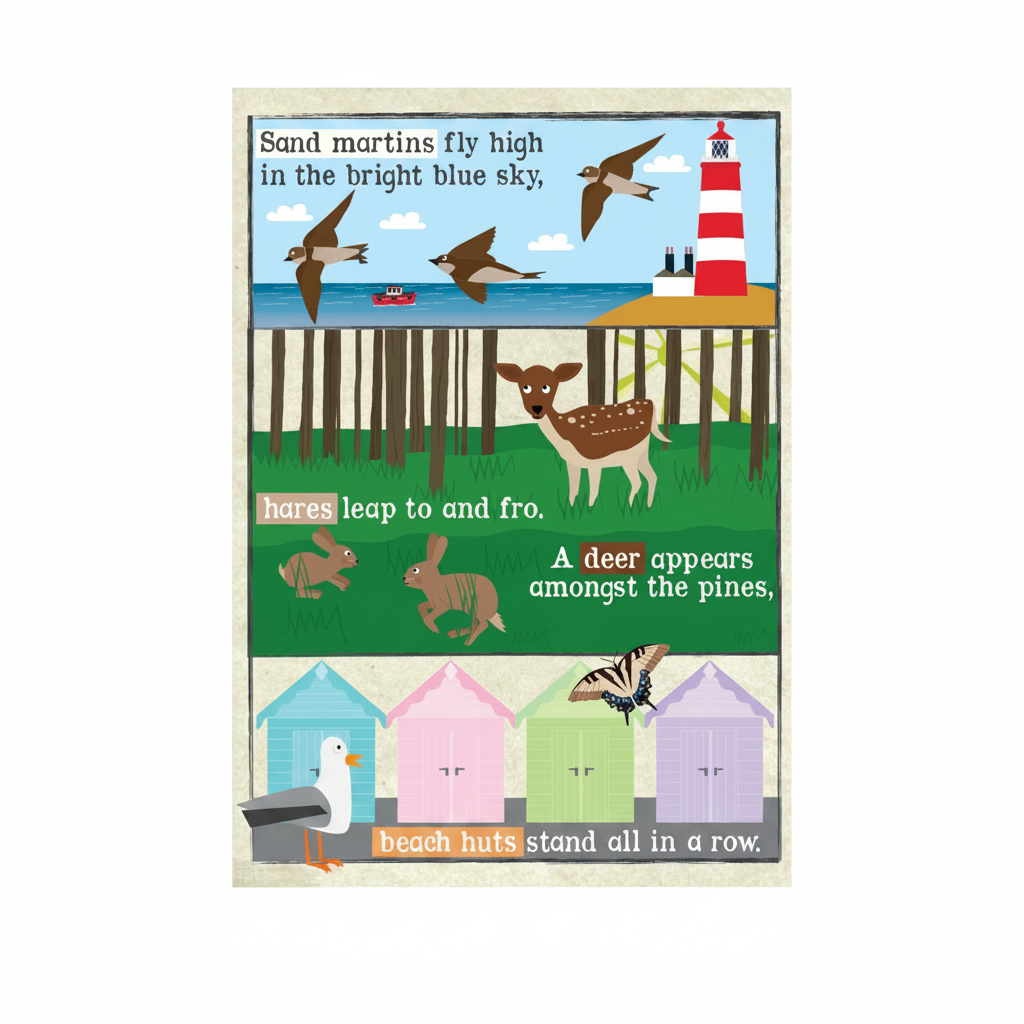 Jo & Nic's Crinkly Cloth Books - Out & About In Norfolk - *Exclusive*