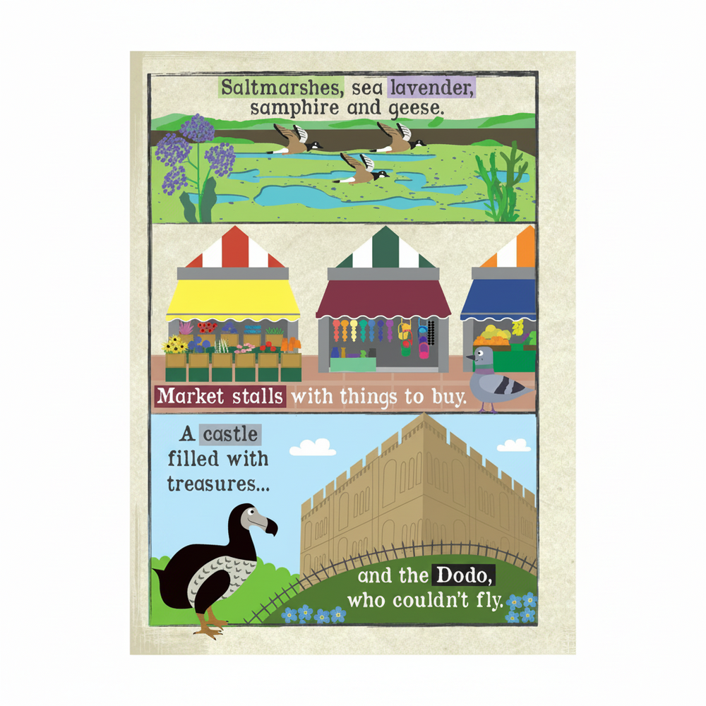 Jo & Nic's Crinkly Cloth Books - Out & About In Norfolk - *Exclusive* - Mabel & Fox