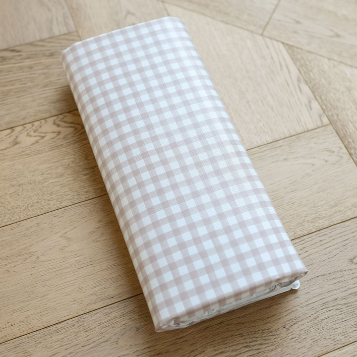 Mabel & Fox - Travel Changing Mat - Blush Gingham