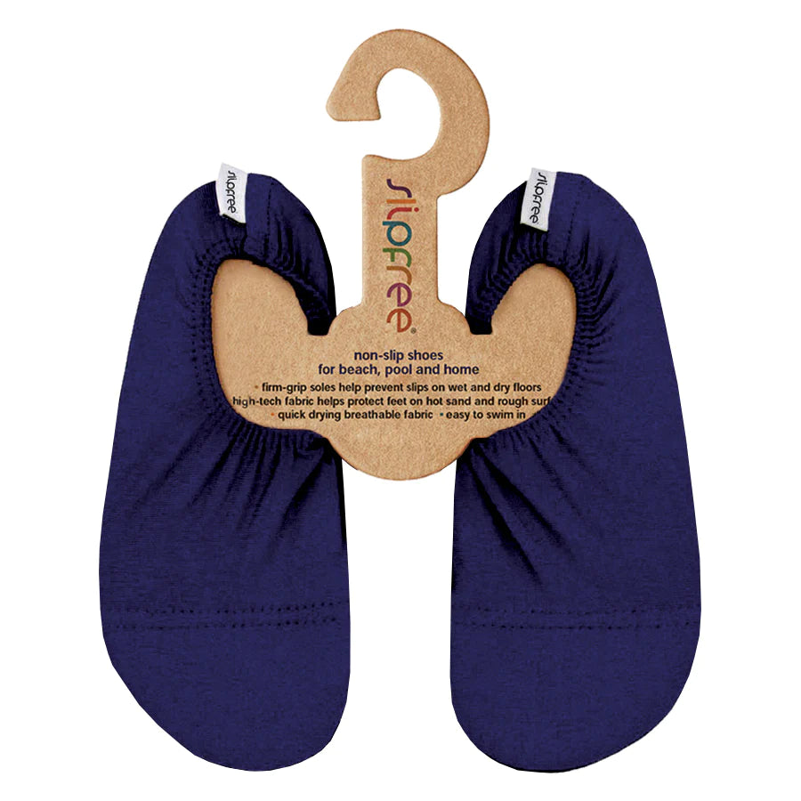 Slipfree Non Slip Swim Shoes Navy Mabel Fox