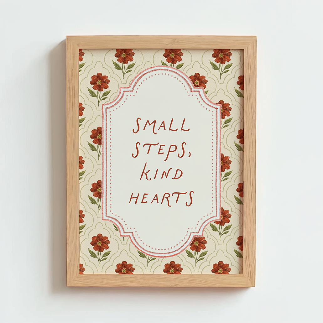 Mabel & Fox - Art Print - Small Steps - Mabel & Fox