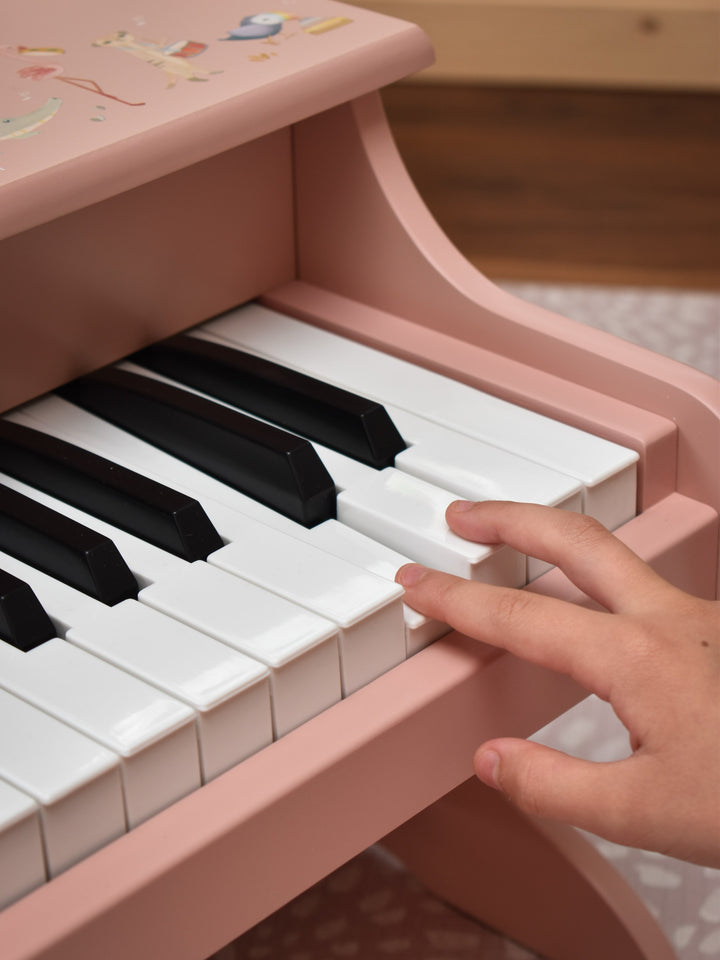 Little Dutch – Pink Wooden Piano – Safari Friends