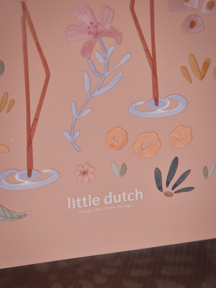 Little Dutch – Pink Wooden Piano – Safari Friends