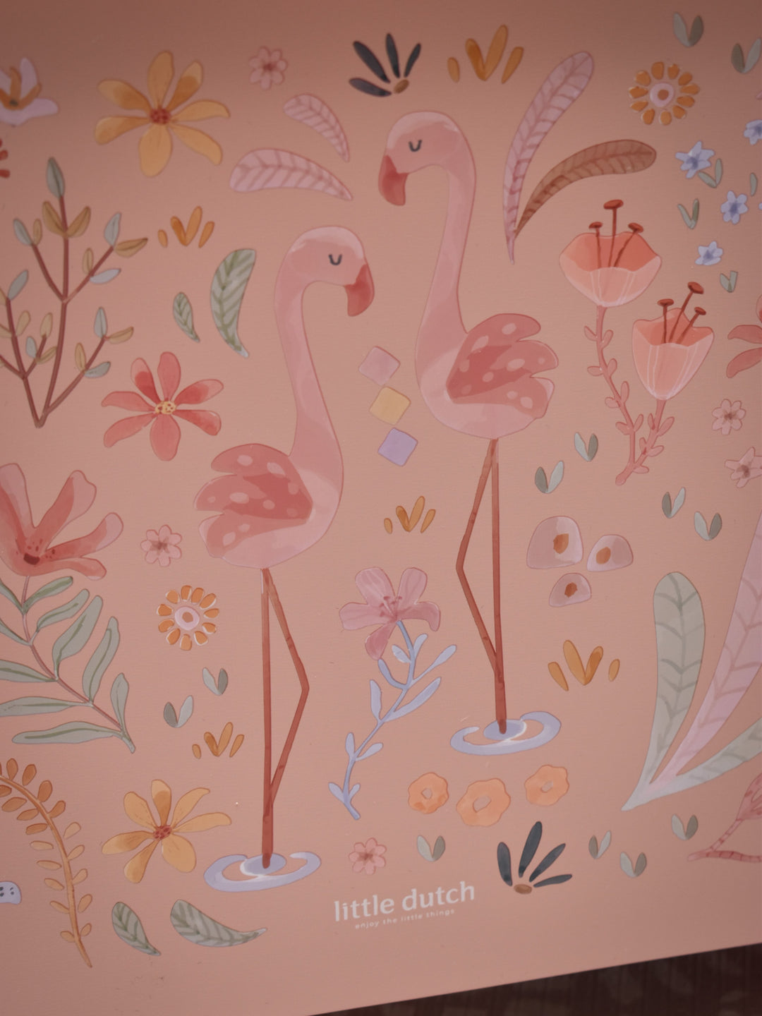 Little Dutch – Pink Wooden Piano – Safari Friends