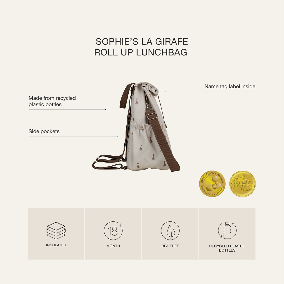 Citron - Roll Up Lunch Bag - Sophie La Girafe