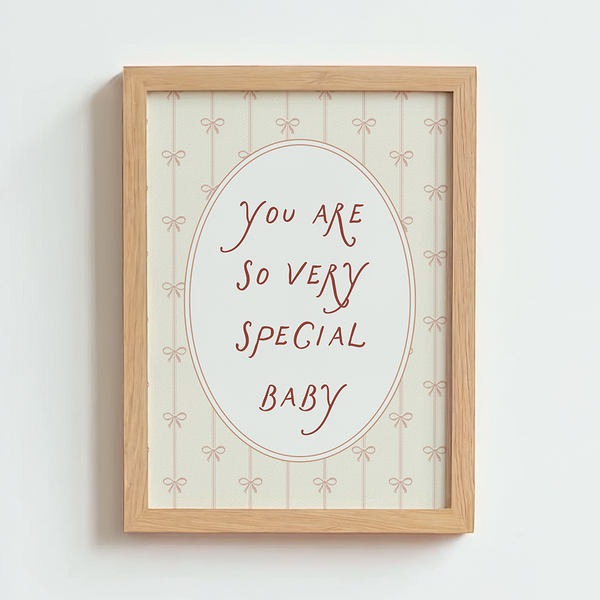 Mabel & Fox - Art Print - So Very Special - Mabel & Fox