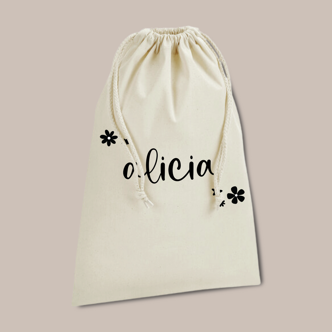 Mabel & Fox - Personalised Floral Gift Sack