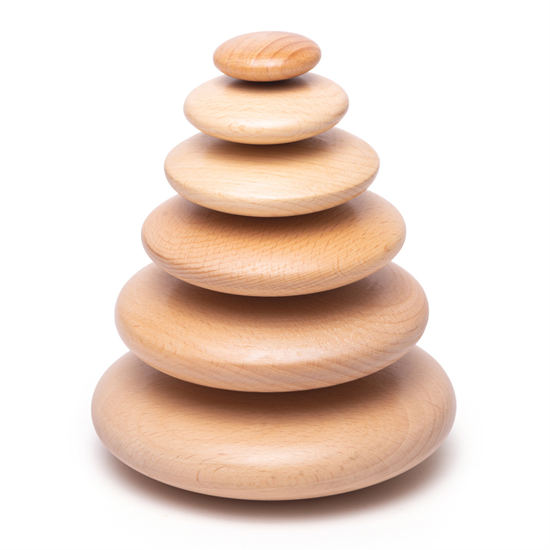 Bigjigs Toys - Stacking Pebbles