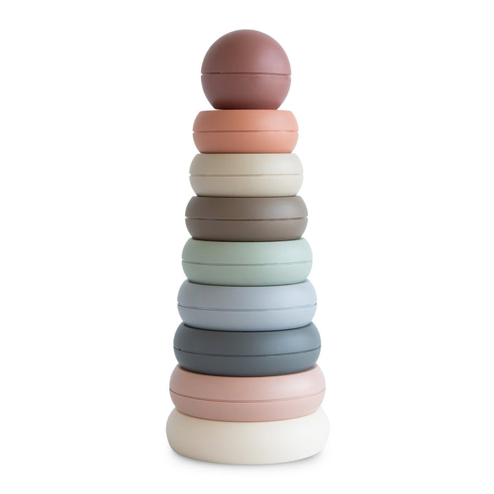 Mushie - Ring Tower Stacking Toy - Original