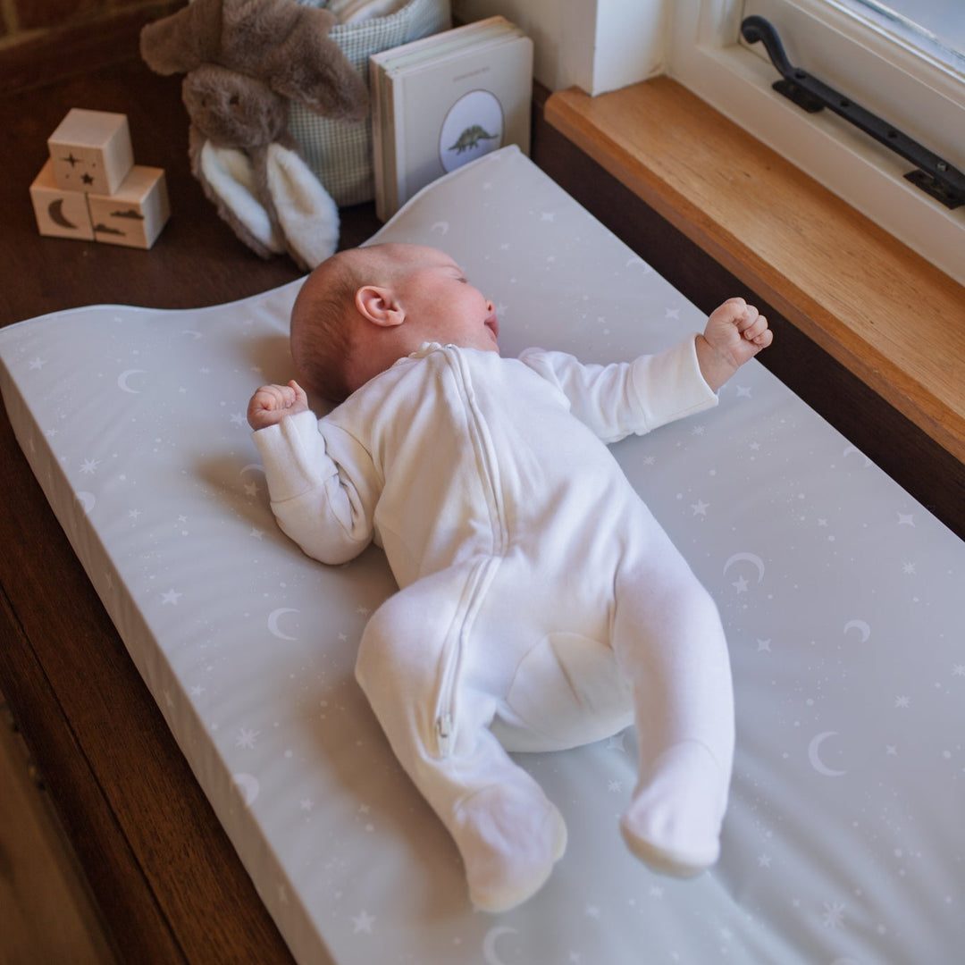 Wilby & Wonder - Wedge Baby Changing Mat - Starry Night