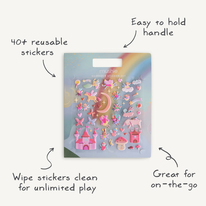 Mushie - Reusable Sticker Set - Fairies