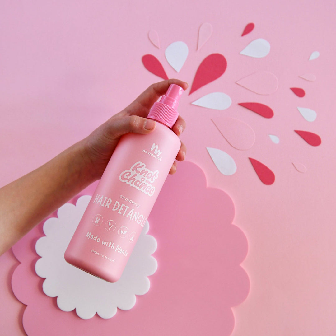 No Nasties – SLiCK KiDS™ Hair Detangling Spray – Strawberry - Mabel & Fox