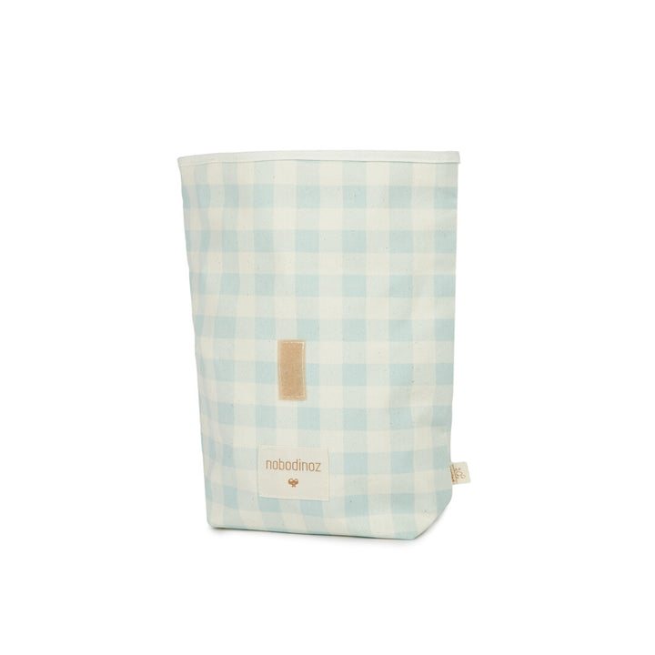 Nobodinoz- Sunshine Eco Lunch Bag - Opaline Vichy