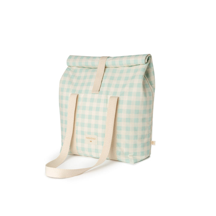 Nobodinoz- Sunshine Family Cooler Bag - Opaline Vichy