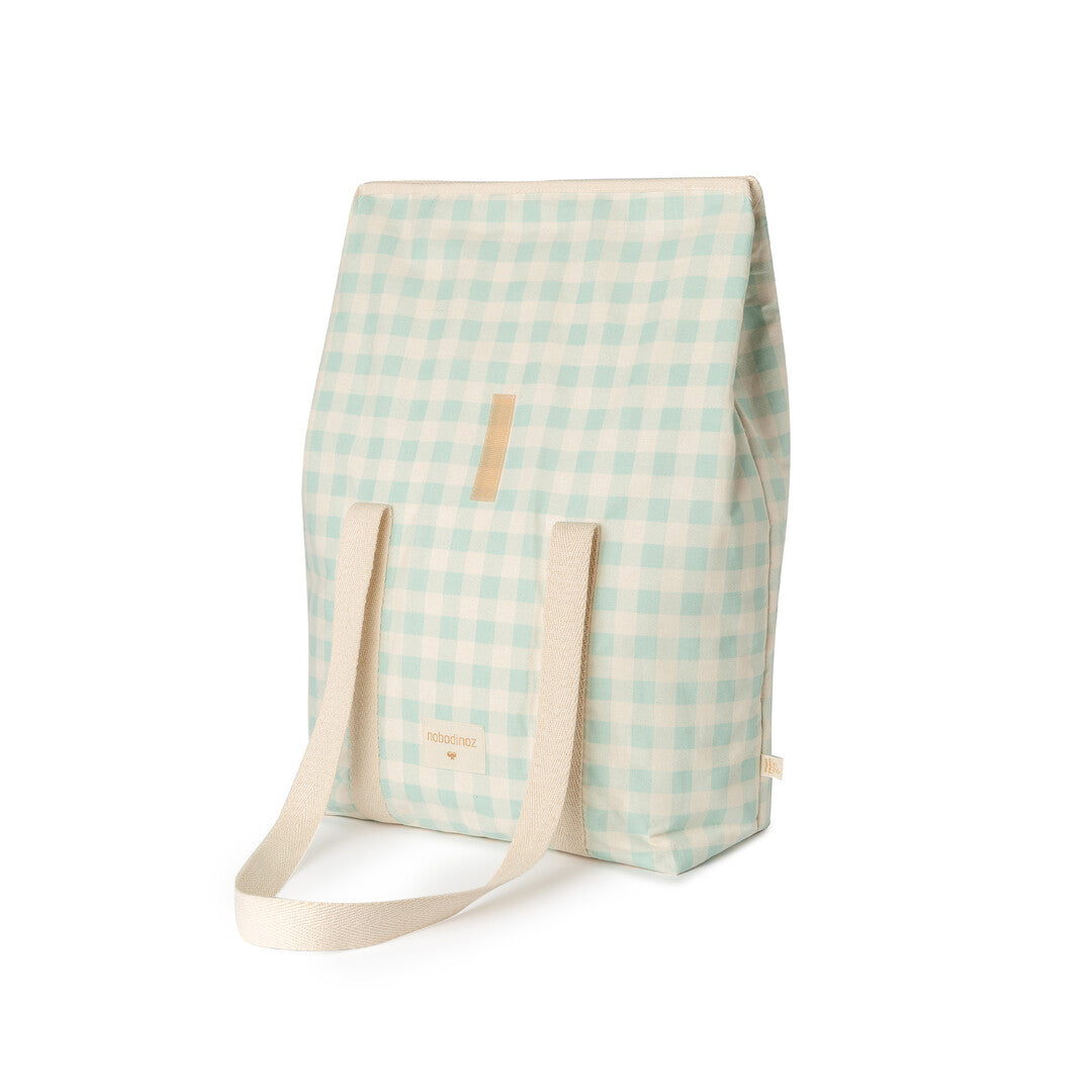 Nobodinoz- Sunshine Family Cooler Bag - Opaline Vichy