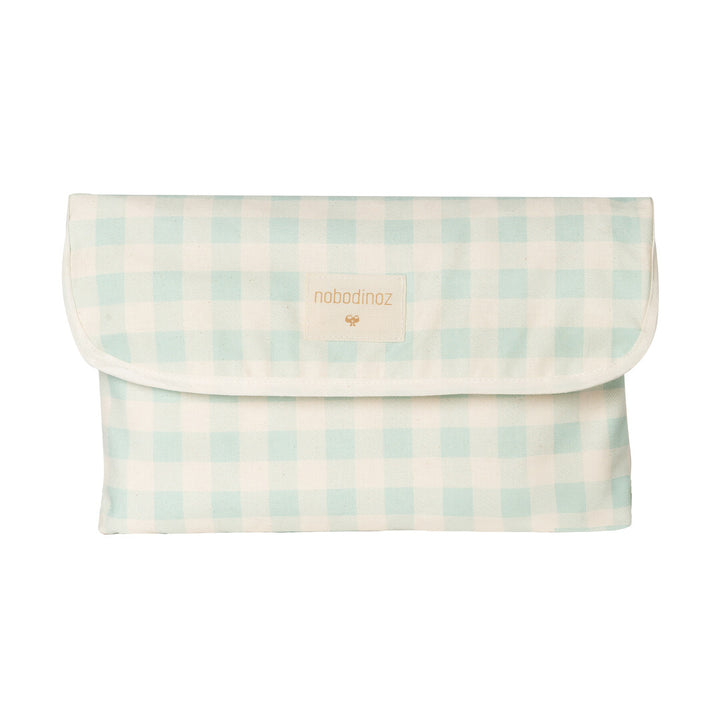 Nobodinoz- Sunshine Waterproof Picnic Blanket - Opaline Vichy