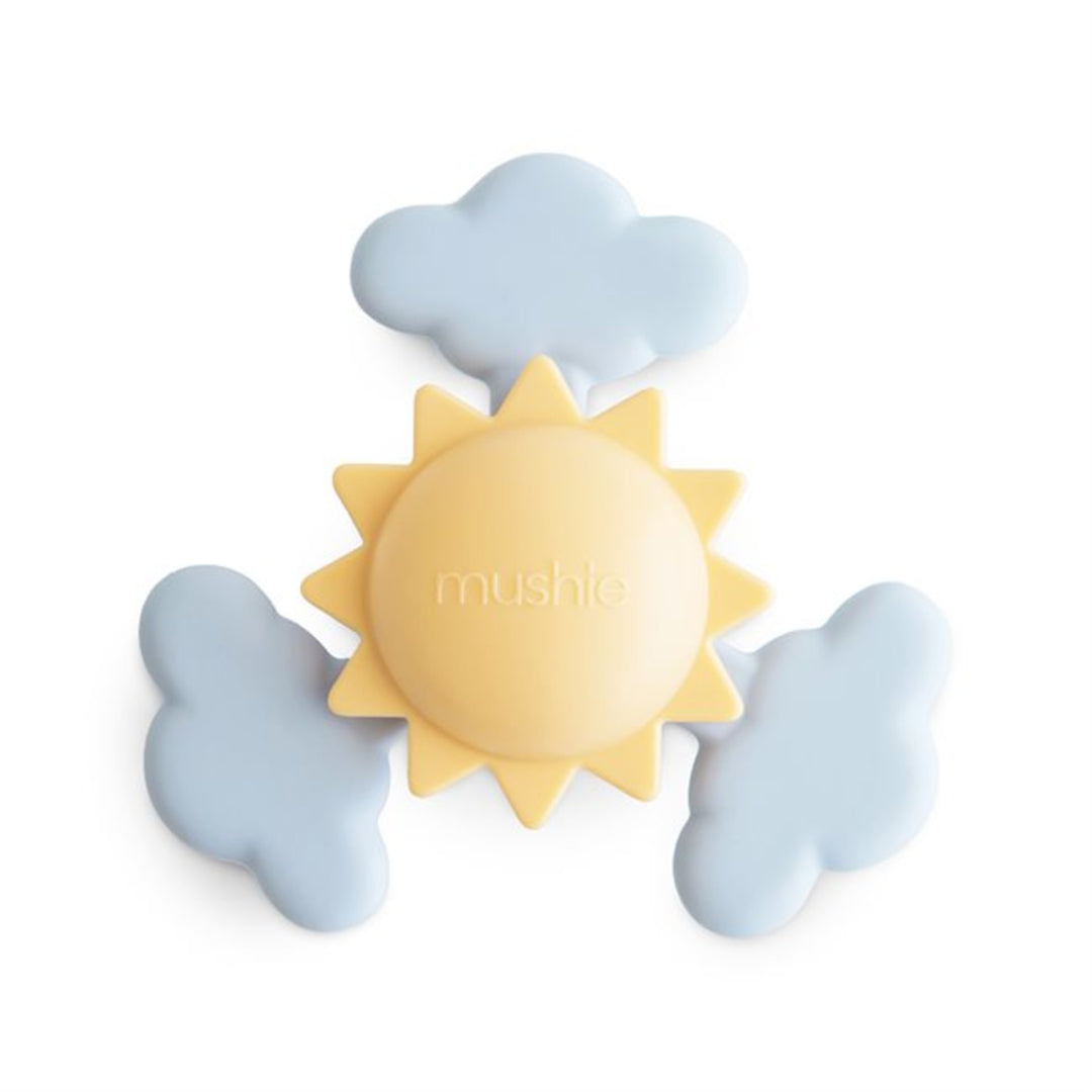 Mushie - Suction Spinner Toy - Sunshine - Mabel & Fox