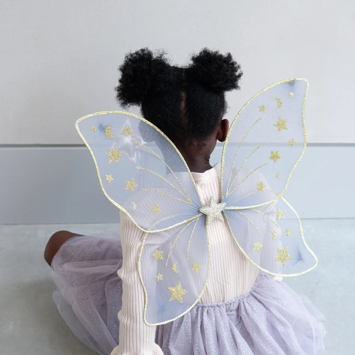 Mimi & Lula - Starry Night Wings - Grey