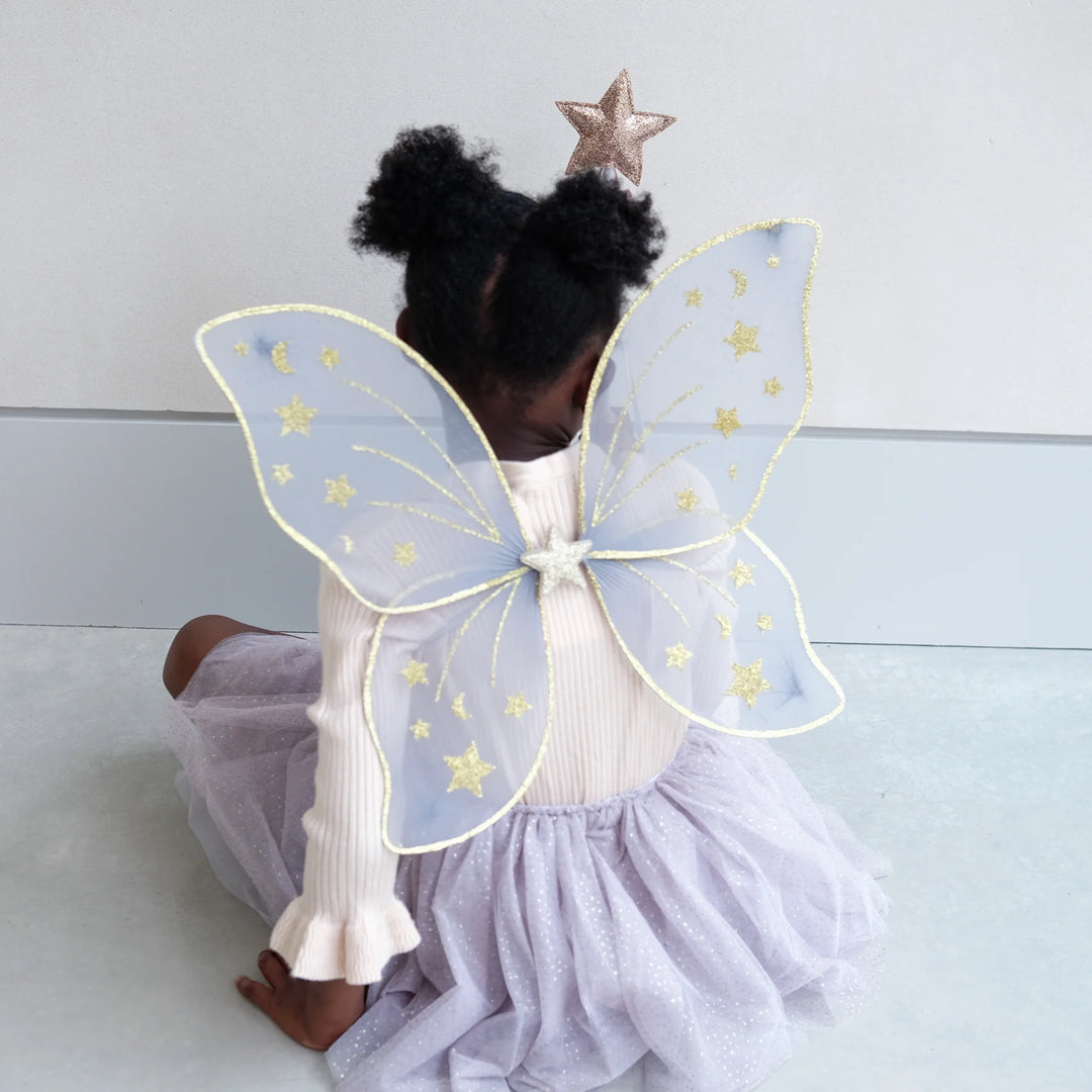 Mimi & Lula - Starry Night Wings - Grey