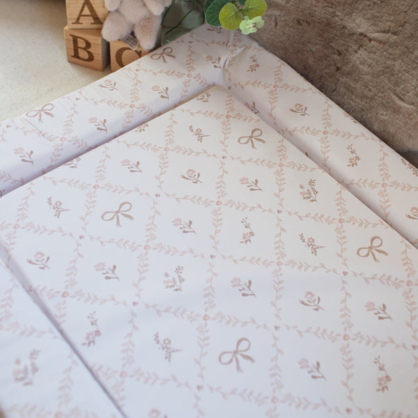 Wilby & Wonder – Baby Changing Mat - Sweet Pea