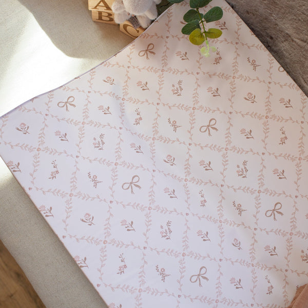 Wilby & Wonder - Wedge Baby Changing Mat - Sweet Pea