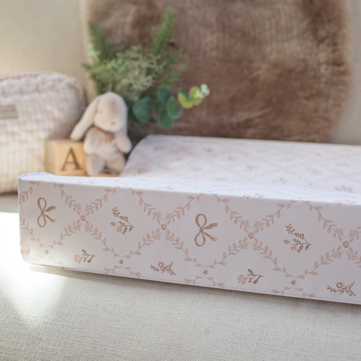 Wilby & Wonder - Wedge Baby Changing Mat - Sweet Pea