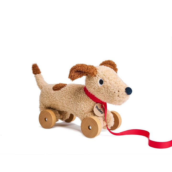 Tender Leaf - Dudley Pull Along Dog - Mabel & Fox