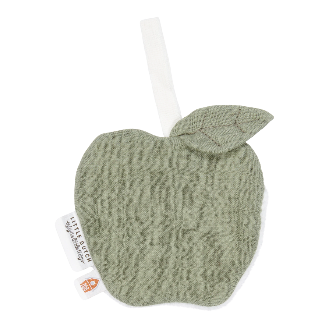 Little Dutch - Pacifier Cloth - Apple Olive